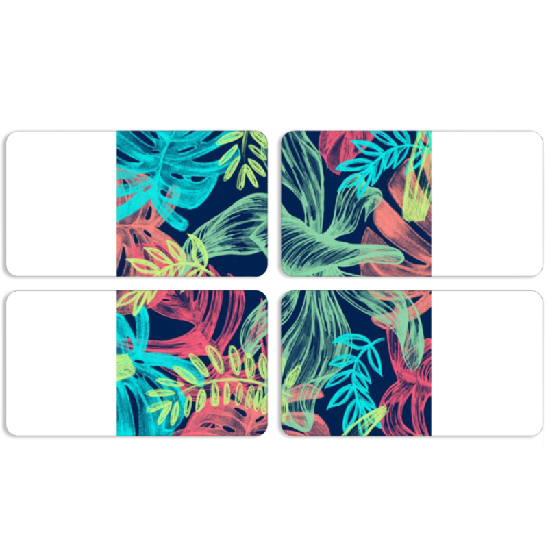 Магнитные фотопазлы 90 на 50 набор 4 штуки 