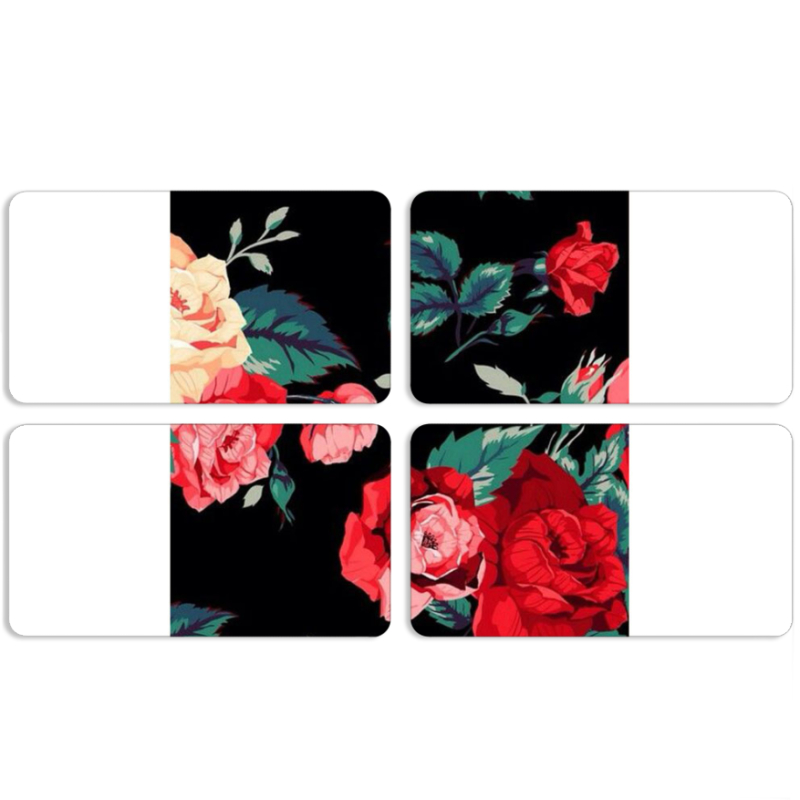 Магнитные фотопазлы 90 на 50 набор 4 штуки 