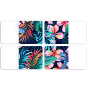 Магнитные фотопазлы 90 на 50 набор 4 штуки flowers in the tropics