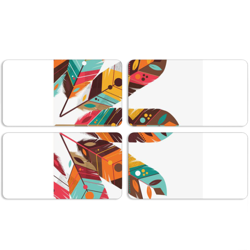 Магнитные фотопазлы 90 на 50 набор 4 штуки 