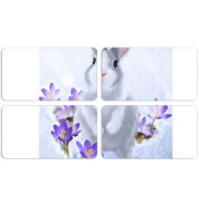 Магнитные фотопазлы 90 на 50 набор 4 штуки 