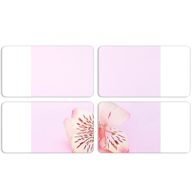 Магнитные фотопазлы 90 на 50 набор 4 штуки 