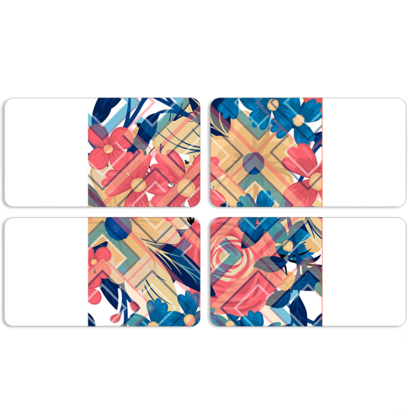 Магнитные фотопазлы 90 на 50 набор 4 штуки 