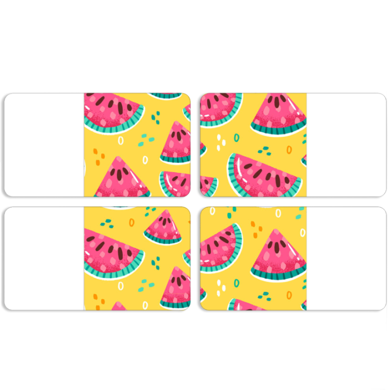 Магнитные фотопазлы 90 на 50 набор 4 штуки 