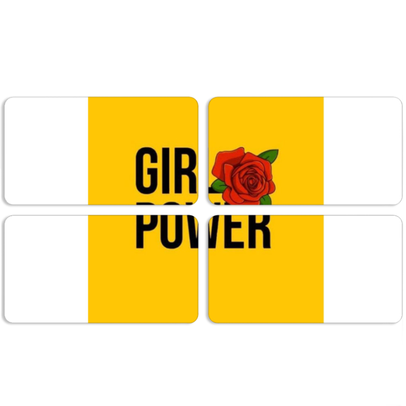 Магнитные фотопазлы 90 на 50 набор 4 штуки 