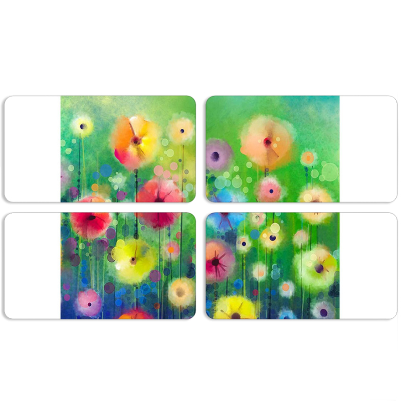 Магнитные фотопазлы 90 на 50 набор 4 штуки 