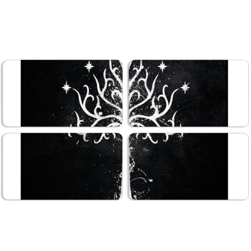 Магнитные фотопазлы 90 на 50 набор 4 штуки Fantasy Tree