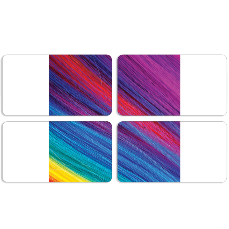 Магнитные фотопазлы 90 на 50 набор 4 штуки 