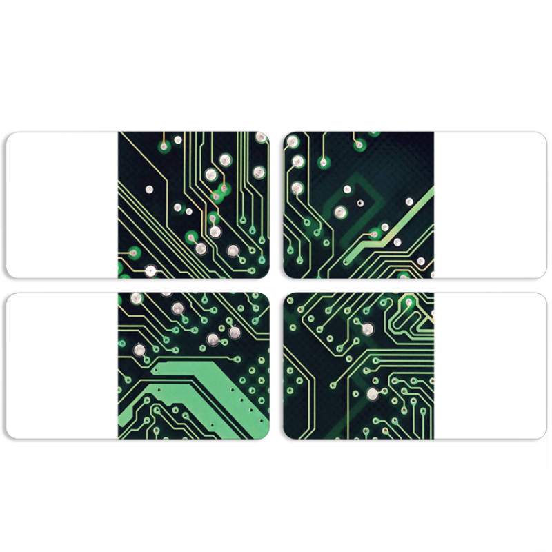 Магнитные фотопазлы 90 на 50 набор 4 штуки Microchip