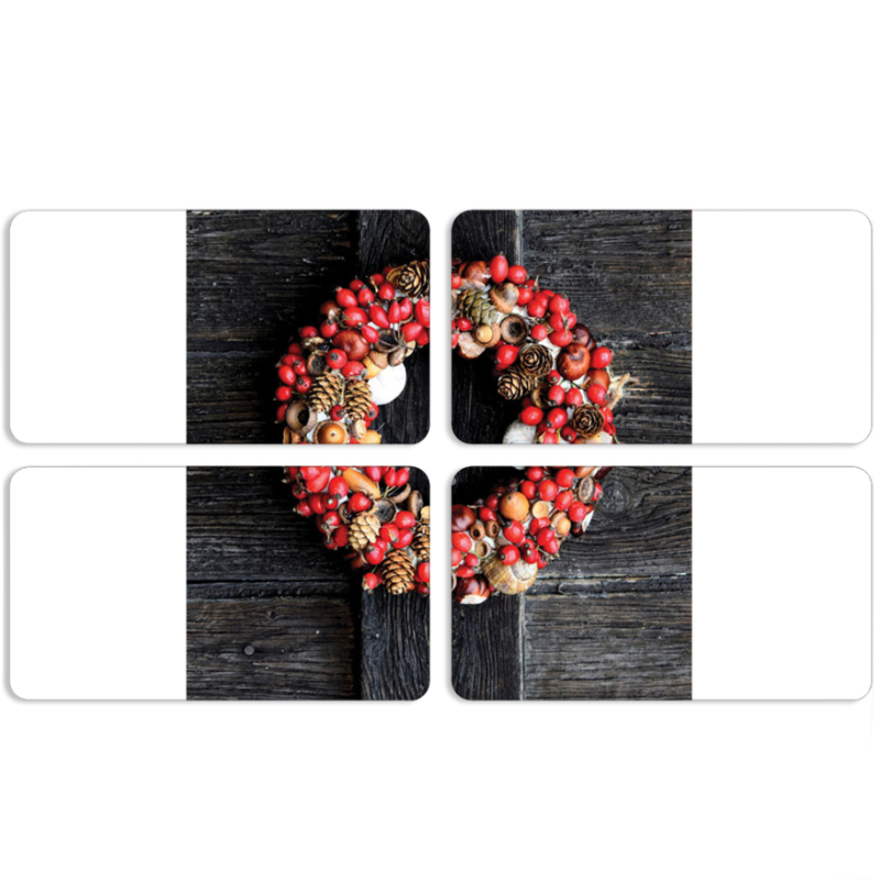 Магнитные фотопазлы 90 на 50 набор 4 штуки 