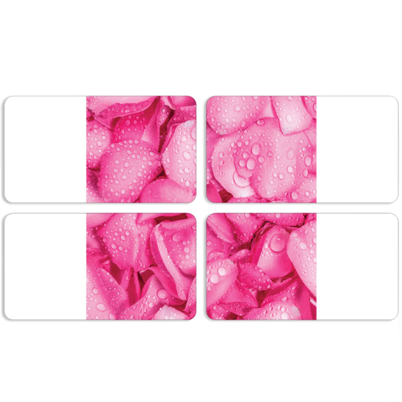 Магнитные фотопазлы 90 на 50 набор 4 штуки 