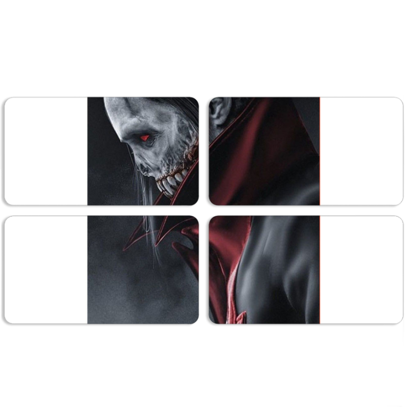 Магнитные фотопазлы 90 на 50 набор 4 штуки 