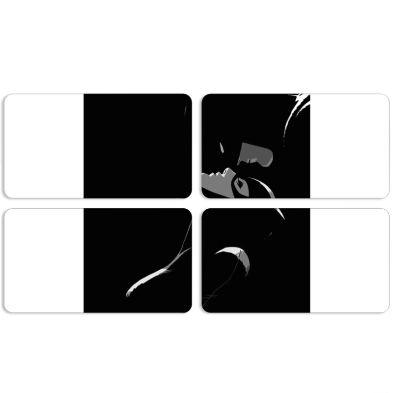 Магнитные фотопазлы 90 на 50 набор 4 штуки 