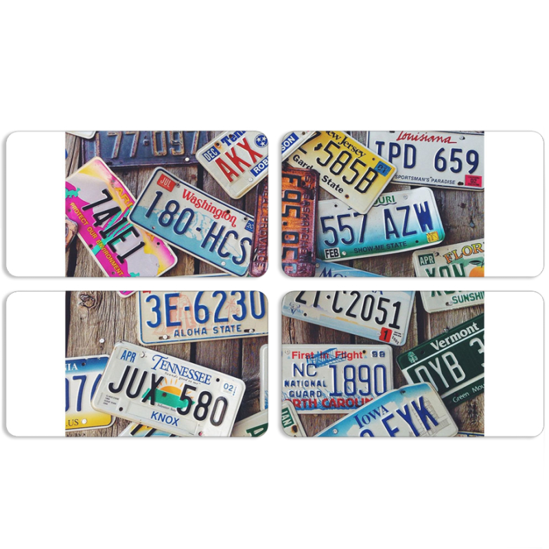 Магнитные фотопазлы 90 на 50 набор 4 штуки 