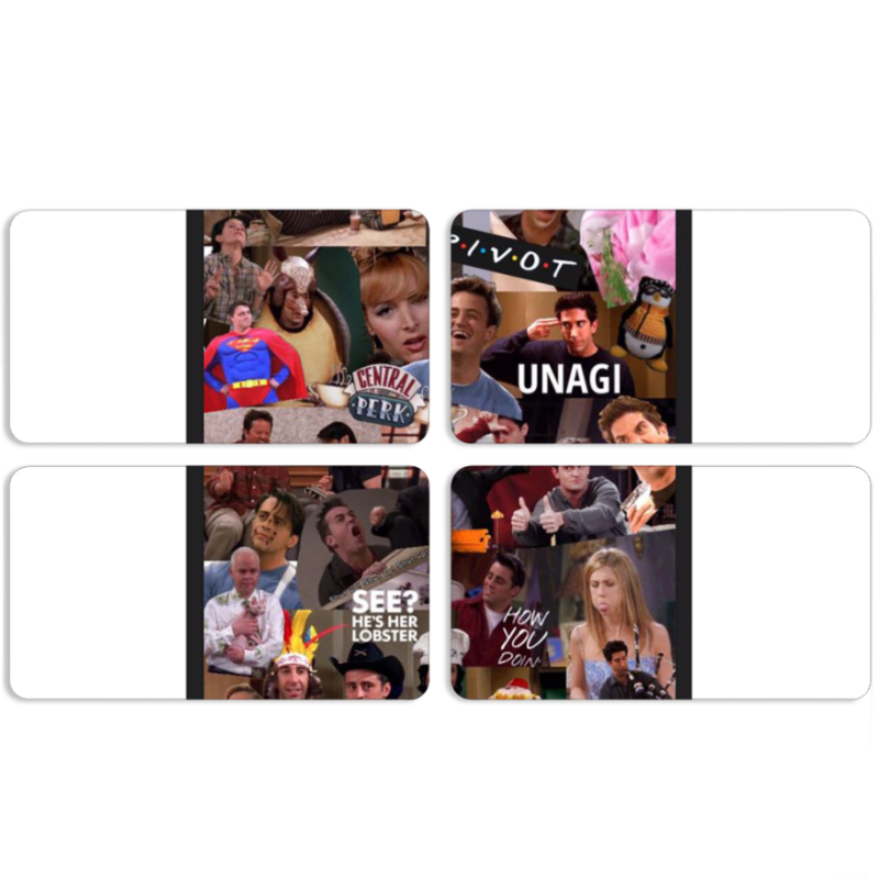 Магнитные фотопазлы 90 на 50 набор 4 штуки 