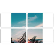 Магнитные фотопазлы 90 на 50 набор 4 штуки 