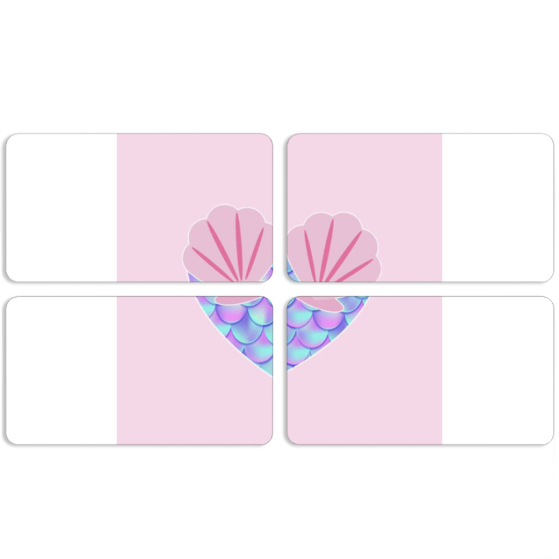 Магнитные фотопазлы 90 на 50 набор 4 штуки 