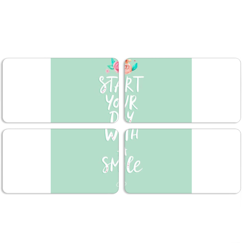 Магнитные фотопазлы 90 на 50 набор 4 штуки 