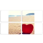 Магнитные фотопазлы 90 на 50 набор 4 штуки 