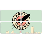 Магнитные фотопазлы 90 на 50 набор 4 штуки 