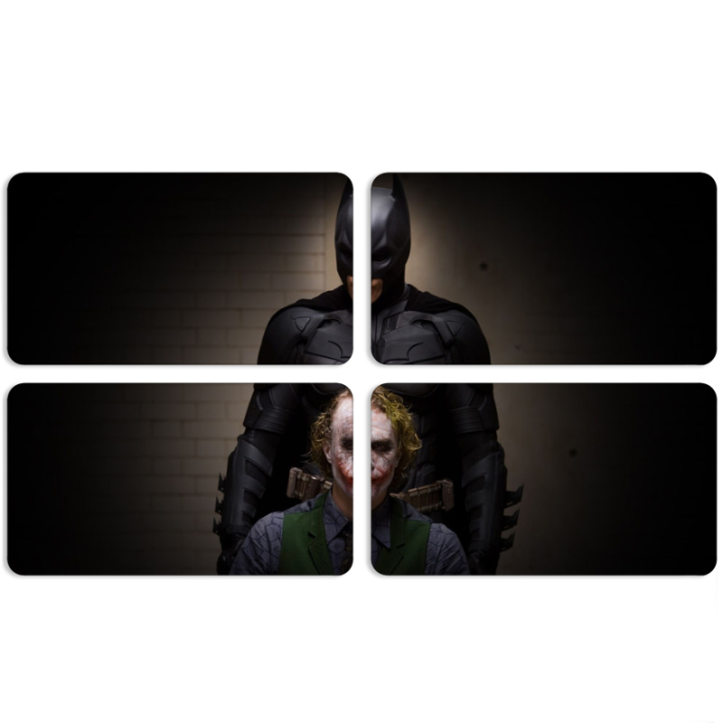 Магнитные фотопазлы 90 на 50 набор 4 штуки 