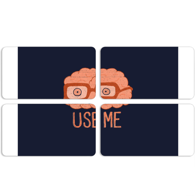 Магнитные фотопазлы 90 на 50 набор 4 штуки 