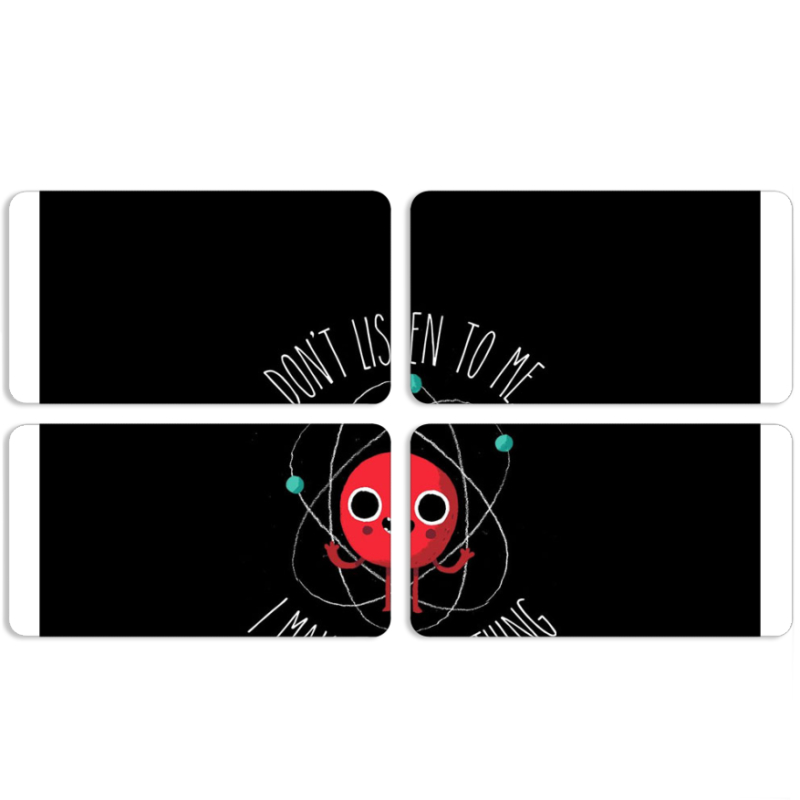 Магнитные фотопазлы 90 на 50 набор 4 штуки 