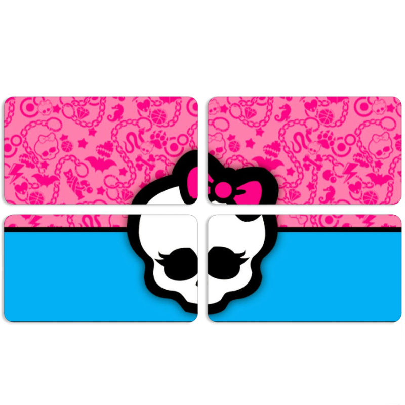 Магнитные фотопазлы 90 на 50 набор 4 штуки 