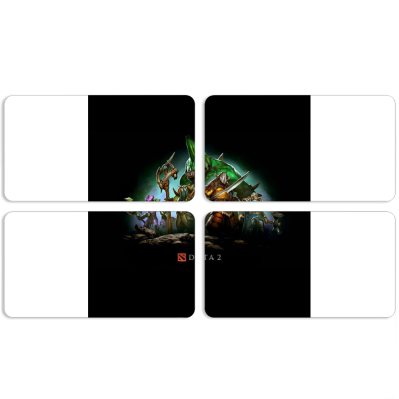 Магнитные фотопазлы 90 на 50 набор 4 штуки 