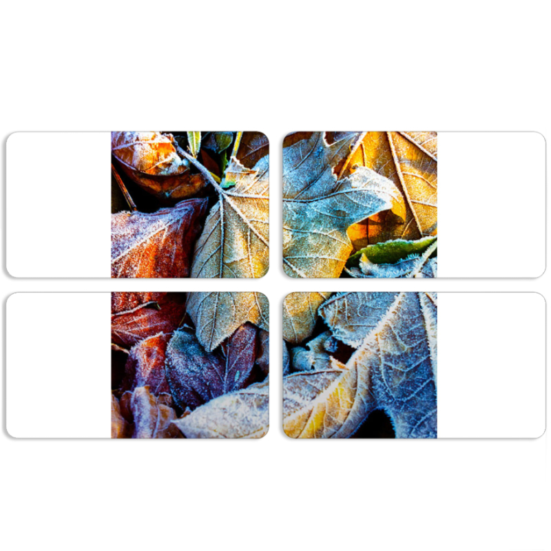 Магнитные фотопазлы 90 на 50 набор 4 штуки 