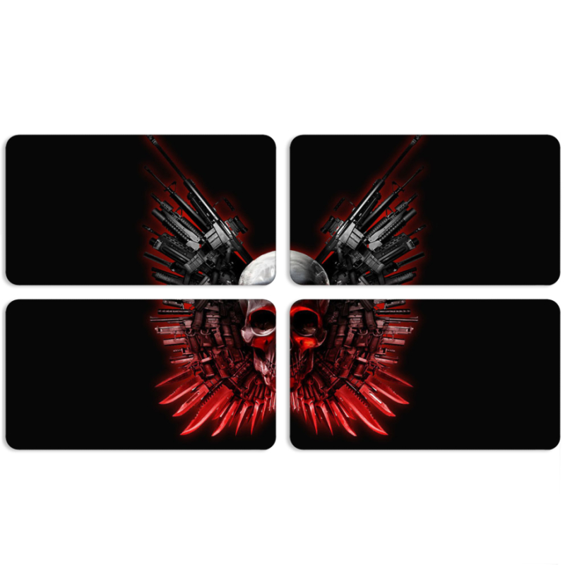 Магнитные фотопазлы 90 на 50 набор 4 штуки 