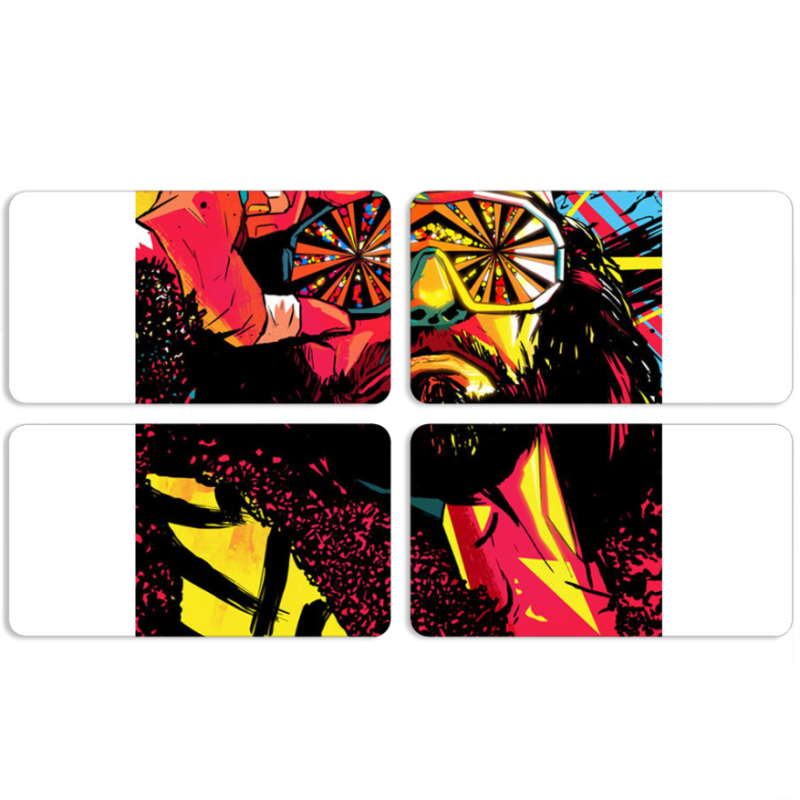 Магнитные фотопазлы 90 на 50 набор 4 штуки 