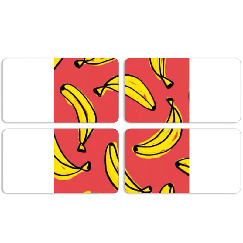 Магнитные фотопазлы 90 на 50 набор 4 штуки 