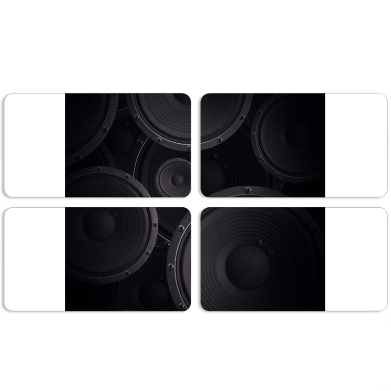 Магнитные фотопазлы 90 на 50 набор 4 штуки 