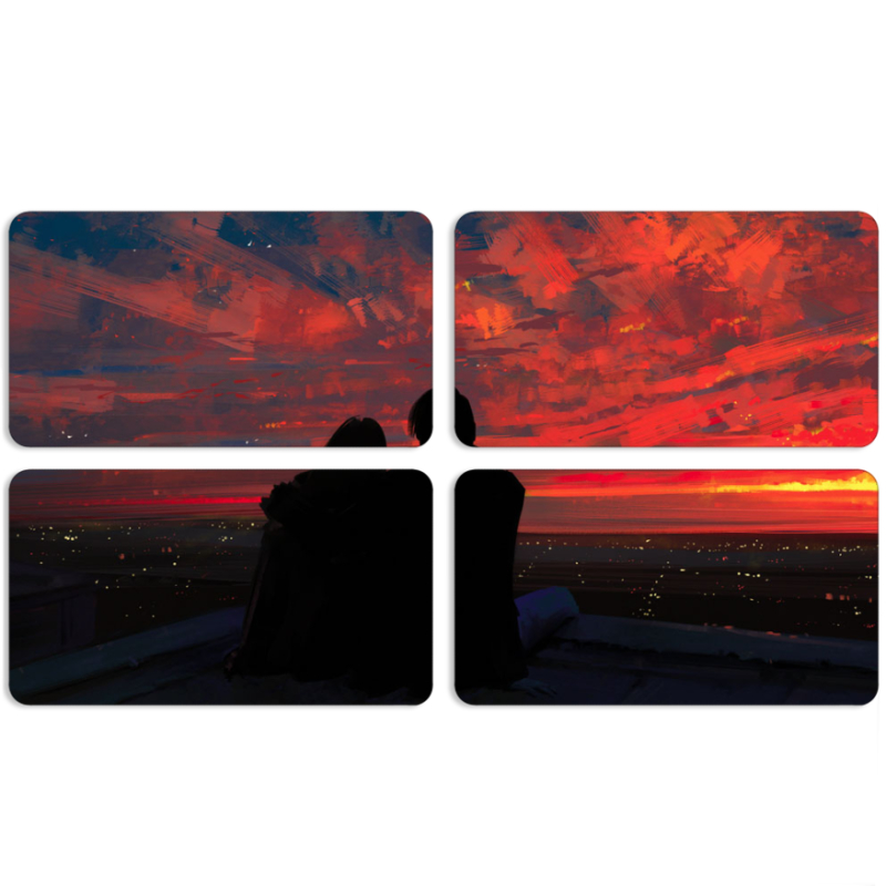 Магнитные фотопазлы 90 на 50 набор 4 штуки the Secret Place