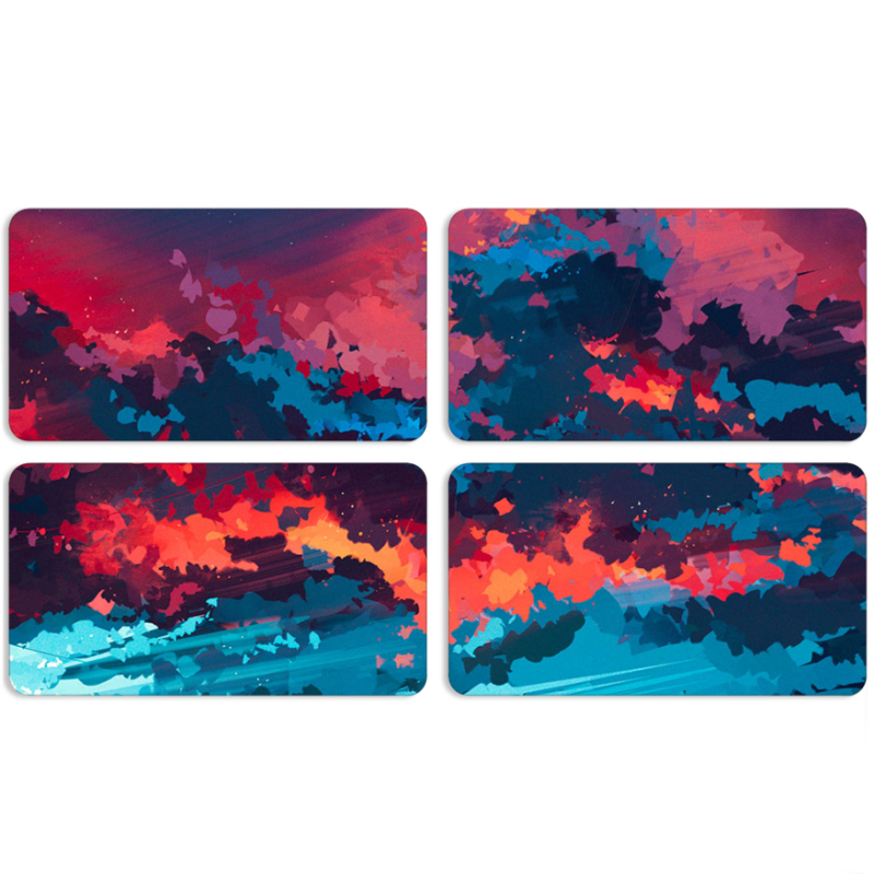 Магнитные фотопазлы 90 на 50 набор 4 штуки Thunderclouds