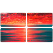 Магнитные фотопазлы 90 на 50 набор 4 штуки Seaside b