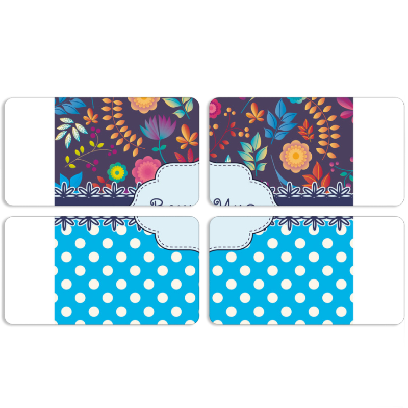 Магнитные фотопазлы 90 на 50 набор 4 штуки 