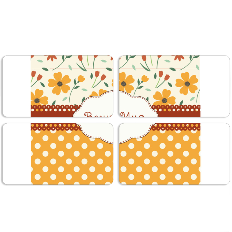 Магнитные фотопазлы 90 на 50 набор 4 штуки 