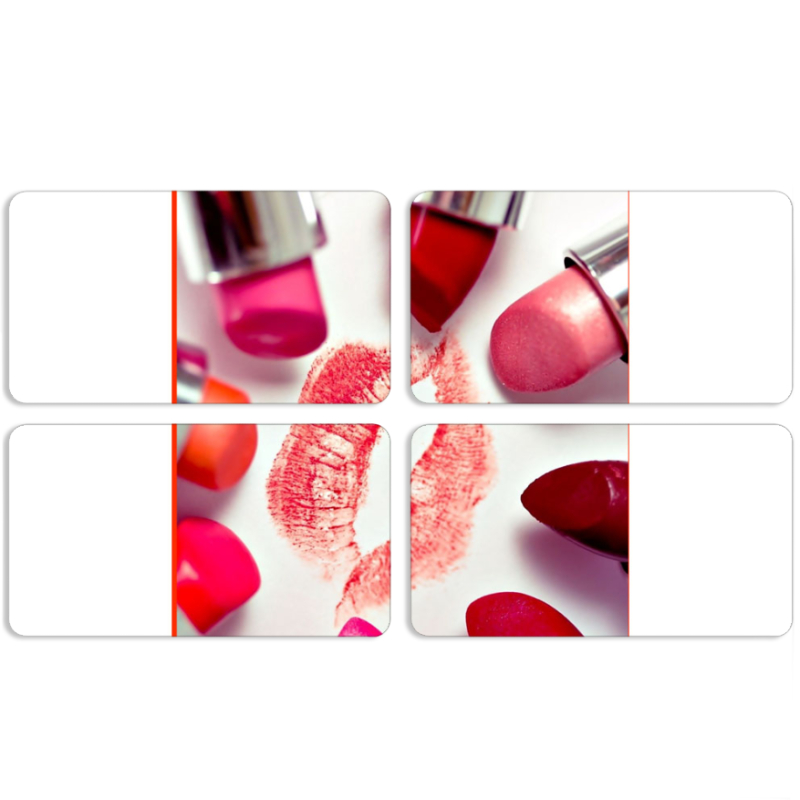 Магнитные фотопазлы 90 на 50 набор 4 штуки 