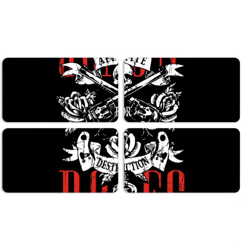 Магнитные фотопазлы 90 на 50 набор 4 штуки 