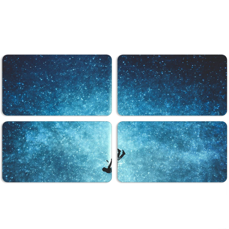 Магнитные фотопазлы 90 на 50 набор 4 штуки 