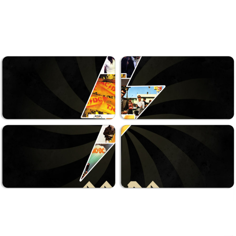 Магнитные фотопазлы 90 на 50 набор 4 штуки 