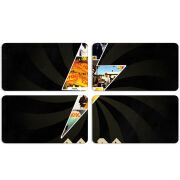 Магнитные фотопазлы 90 на 50 набор 4 штуки 