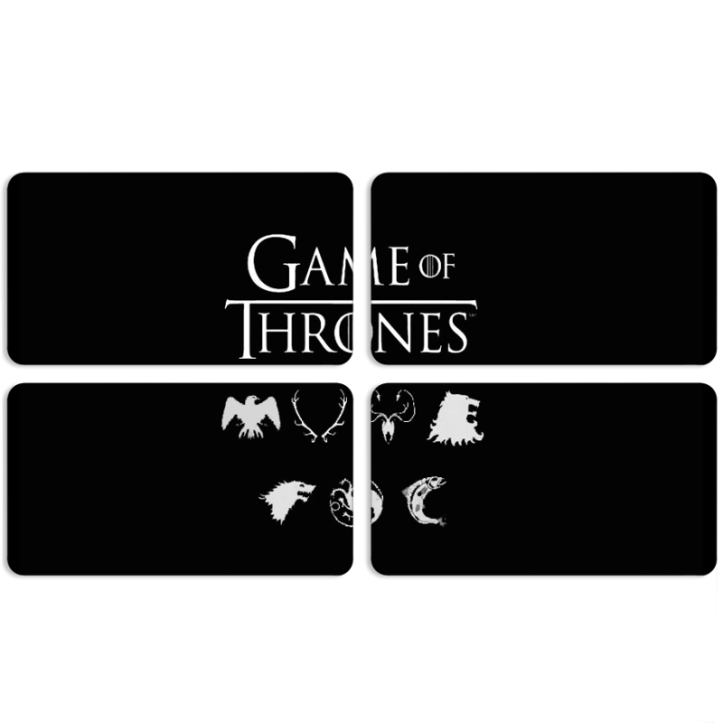 Магнитные фотопазлы 90 на 50 набор 4 штуки 