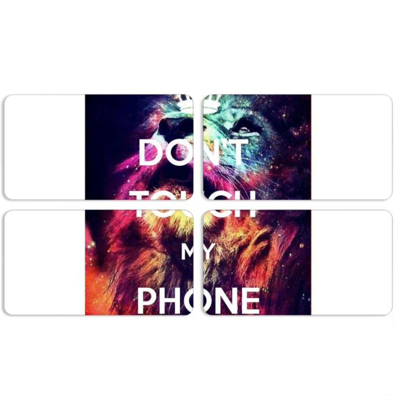 Магнитные фотопазлы 90 на 50 набор 4 штуки 