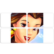 Магнитные фотопазлы 90 на 50 набор 4 штуки 