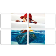 Магнитные фотопазлы 90 на 50 набор 4 штуки 