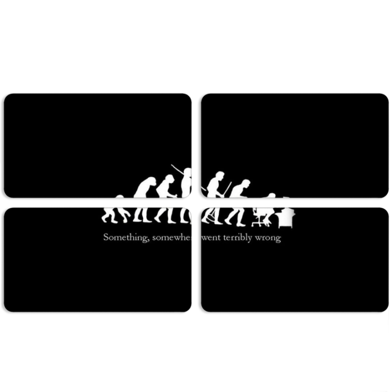 Магнитные фотопазлы 90 на 50 набор 4 штуки 