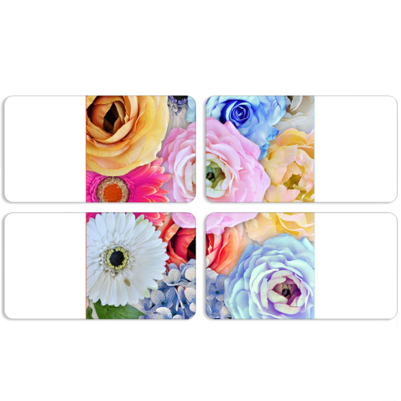 Магнитные фотопазлы 90 на 50 набор 4 штуки Blossom